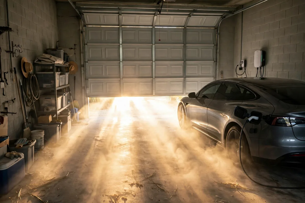Noise Heat Summer Garage — Orlando EV Charger Pros blog
