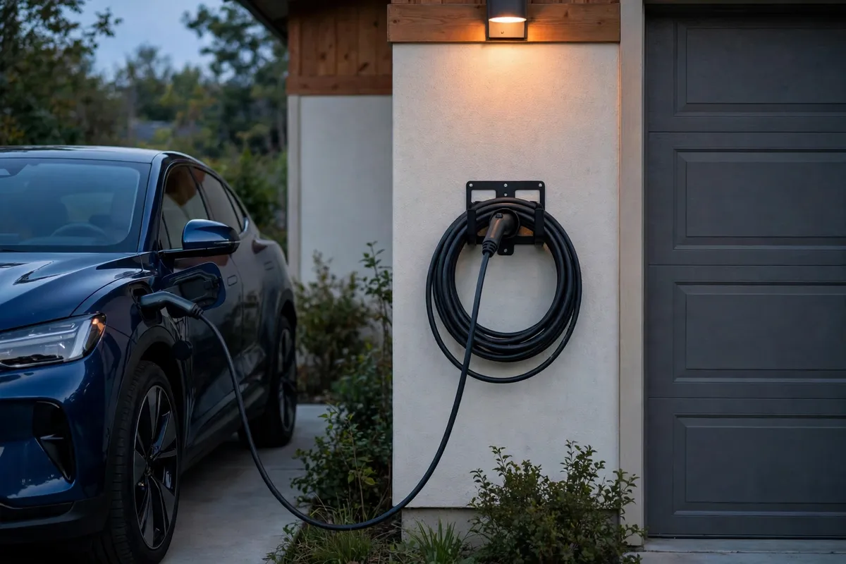 Outdoor Charger Cable — Orlando EV Charger Pros blog