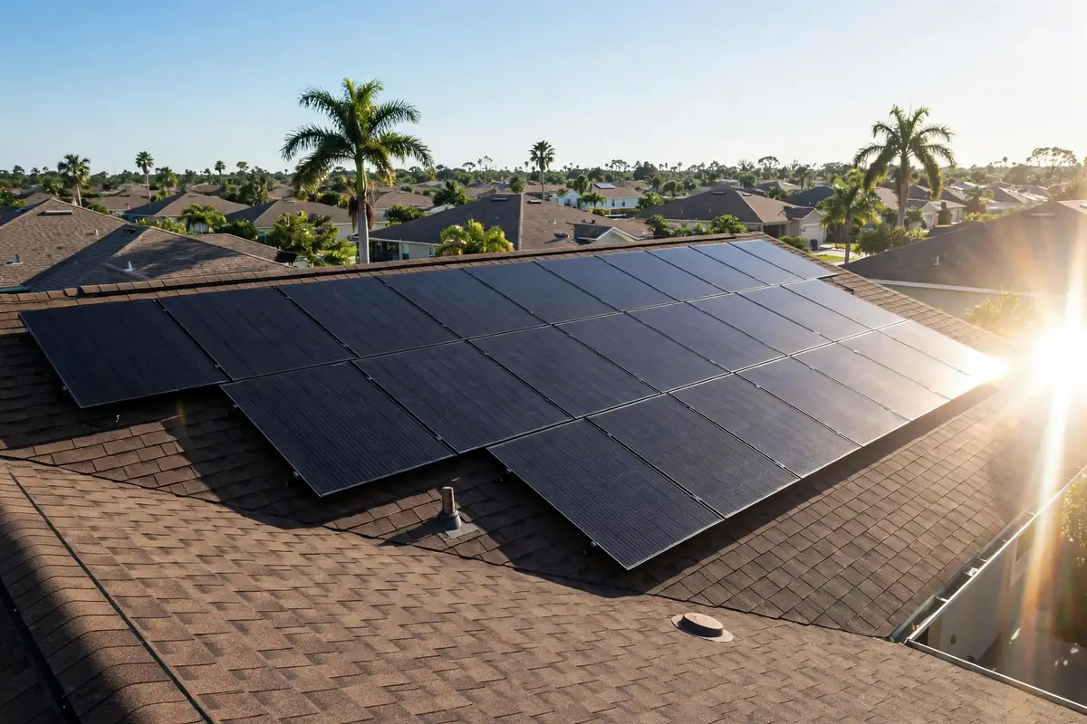 Solar Panels Roof — Orlando EV Charger Pros blog