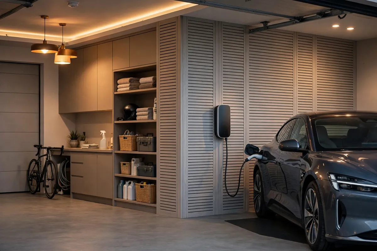 EV charger installation in Orlando garage