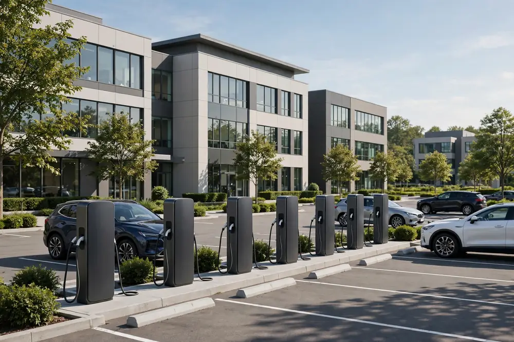 Commercial EV Charging Station Installation — Orlando EV Charger Pros